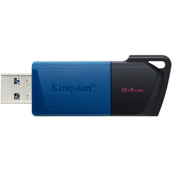 USB флеш накопичувач Kingston 2x64GB DataTraveler Exodia M Black/Blue USB 3.2 (DTXM/64GB-2P) | Зображення 2