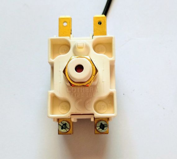 Термостат капиллярный защитный аварийный Cotherm/20А/Т110/95°С для бойлера Франция | Зображення 3