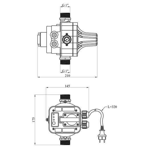 Автоматичний контролер тиску Agua JB-8.2 (CV035106) | Зображення 4