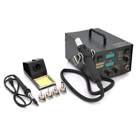 Паяльная станция BAKKU BK852D + компрессорная, цифровая индикация