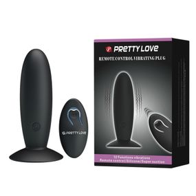 Анальна пробка PRETTY LOVE REMOTE CONTROL VIBRATING PLUG 12 function sexstyle