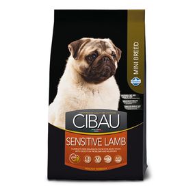 Сухий корм з ягнятком для собак дрібних порід Farmina Cibau Sensitive Adult, 2.5 кг