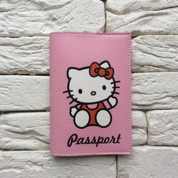 Обкладинка для паспорта Hello Kitty | Зображення 1