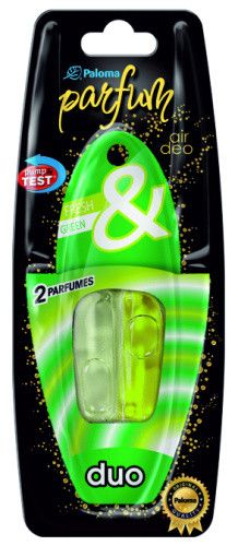 Ароматизатор Paloma DUO 5ml, FRESH  GREEN (подвеска с жидкостью)