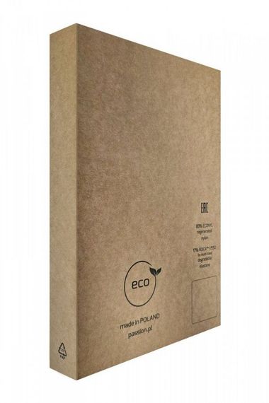 Еротичні колготки-бодістокінг Passion ECO S006 white | Зображення 6