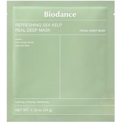 Ночная гидрогелевая маска для лица Biodance Refreshing Sea Kelp Real Deep Mask (34 g)