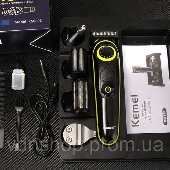 Моющаяся машинка для стрижки, Машинка для стрижки волос и затылка Универсальный триммер мужчин BK-36 | Зображення 3