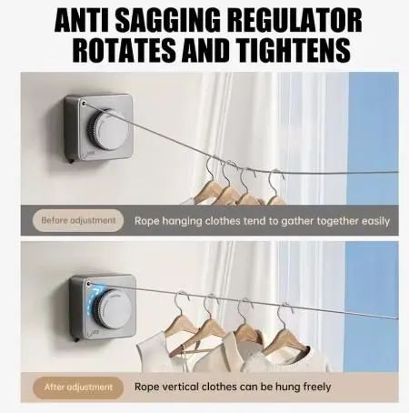 Складна настінна сушарка для білизни | Зображення 1