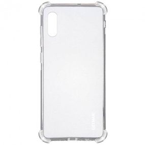 TPU чохол Getman Ease logo посилені кути для Samsung A02 (M02)  прозорий