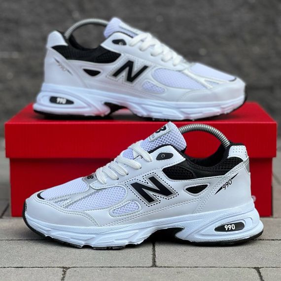 Кросівки весна/літо New Balance колір білий, чорний | Зображення 2