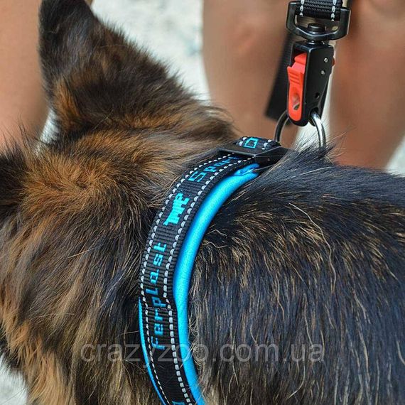 Поводок для собак Ferplast Sport Dog Matic G25/120 нейлоновый синий 2.5х120 cм 78004425 | Зображення 4