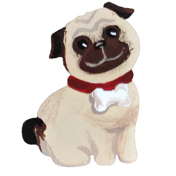 Набір дитячої творчості Розпис по дереву "Магніти-песики" РД-012 | Зображення 4