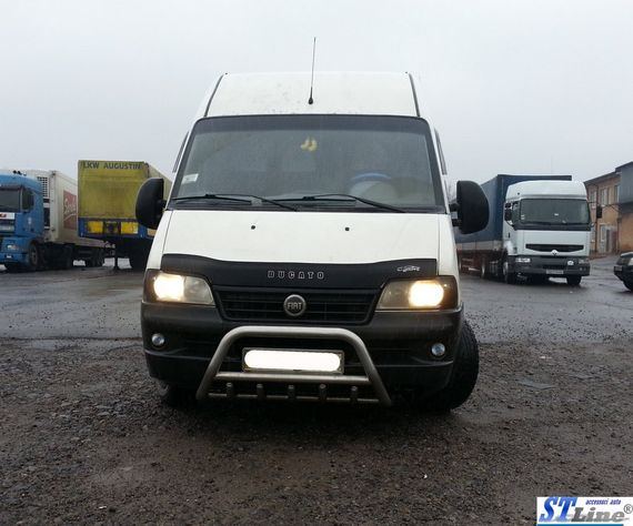 Кенгурятник WT003 (нерж.) 51 мм для Citroen Jumper 1995-2006 гг