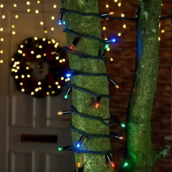 Гірлянда Xmas LED 100L 3.3 Line M-2 MULTI 10 метрів Вулична+з'єдн. (47654-8108_398) | Зображення 7