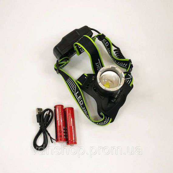 Налобный прожектор Police, Головной фонарь для активного отдыха, Мощный фонарь для ночной рыбалки MW-63