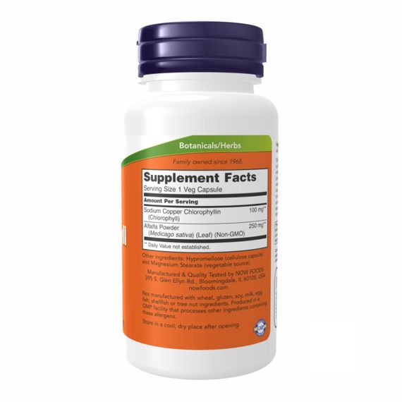 Chlorophyll 100 mg - 90 vcaps | Зображення 1
