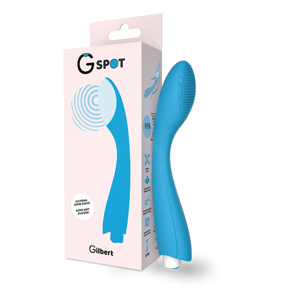 Вібратор для точки G GYLBERT, блакитний G-SPOT (Іспанія) Sex Aura | Зображення 4