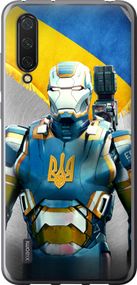Чехол на Xiaomi Mi 9 Lite Украинский киборг "980u-1834-17620"