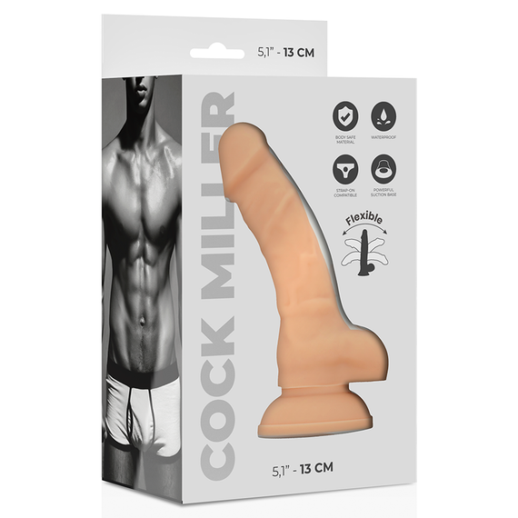 Фалоімітатор на присосці 11 х 3 см COCK MILLER (Іспанія) Sex Aura | Зображення 6