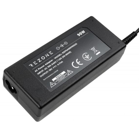 Блок живлення до ноутбуку Rezone ASUS 90W 19V 4.74A 5.5*2.5 (RZPSAS90195525) | Зображення 1
