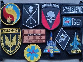 Стенд для шевронов 20*30см (черный)