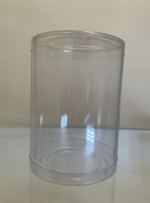 Тубус пластиковый 110*150 пищевой прозрачный