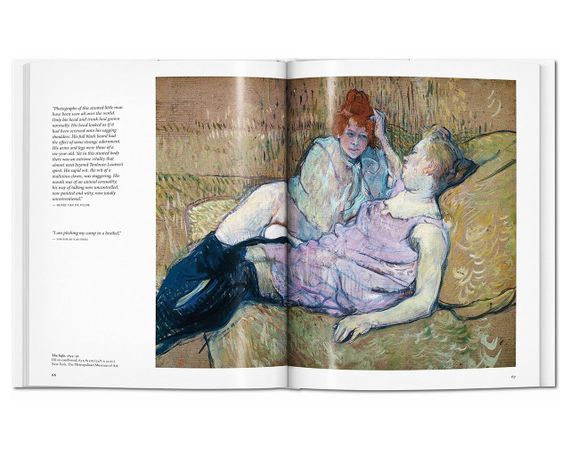Книги про великих художників Тулуз-Лотрек. Toulouse-Lautrec - Taschen  живопис книги з історії мистецтва | Зображення 6