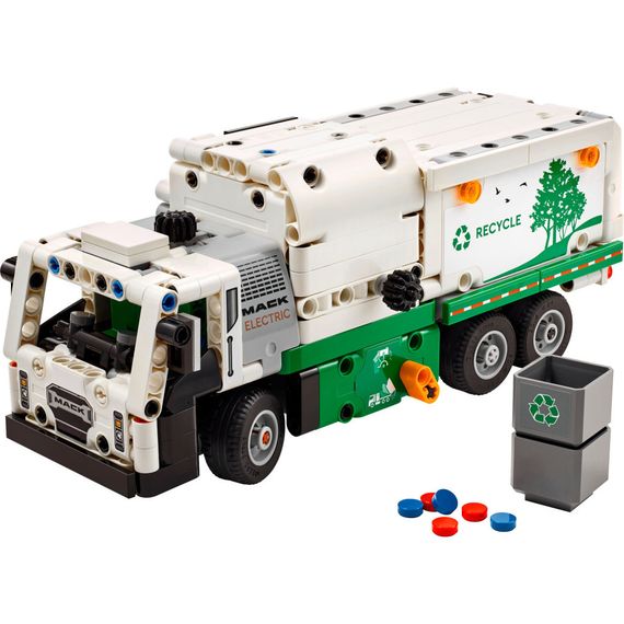 Конструктор LEGO Technic Сміттєвоз Mack LR Electric 503 деталей (42167) | Зображення 1