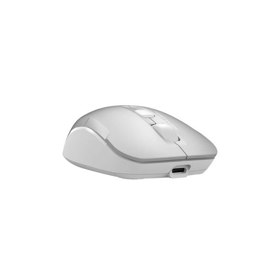 Миша бездротова A4Tech Fstyler FB26CS Air2 (Icy White), колір сірий+білий | Зображення 6