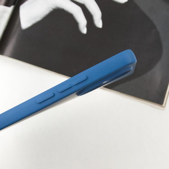 Чехол Silicone Cover Lakshmi Full Camera (AA) для Xiaomi Redmi Note 13 5G Синий / Navy Blue | Зображення 4