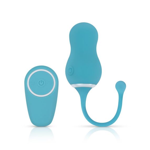 Виброяйцо Cala Azul – Elena Vibrating Egg With Remote Control, 10 режимов, пульт ДУ sexstyle