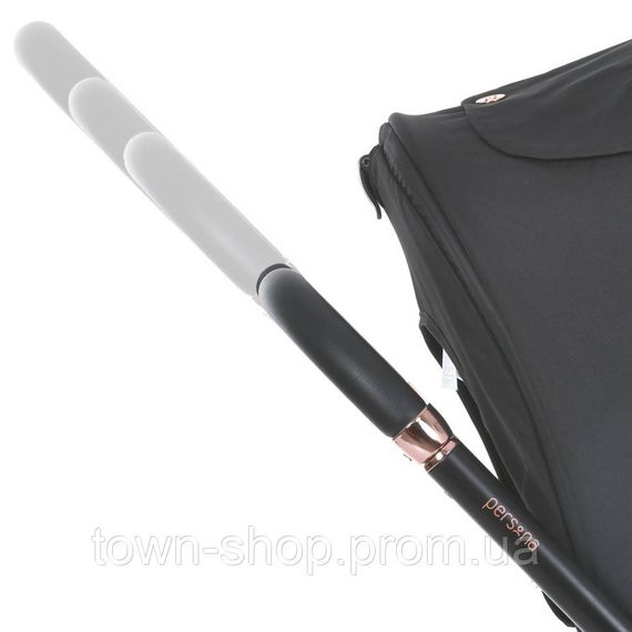 Коляска детская универсальная 2 в 1 PERSONA ME 1091-B Black | Зображення 4