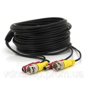 Патчкорд BNC-DC 30 м / Кабель для камер відеоспостереження