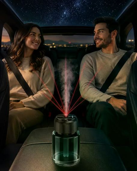 Автомобільний ароматизатор Starry Sky XT016 • Аромадифузор «зоряне небо» для салону авто, дому, офісу та невеликого простору | Зображення 5