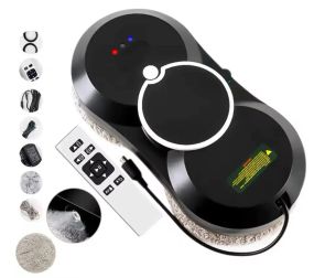 Робот для мойки окон NEW Glass Cleaning Robot с пультом дистанционного управления черный