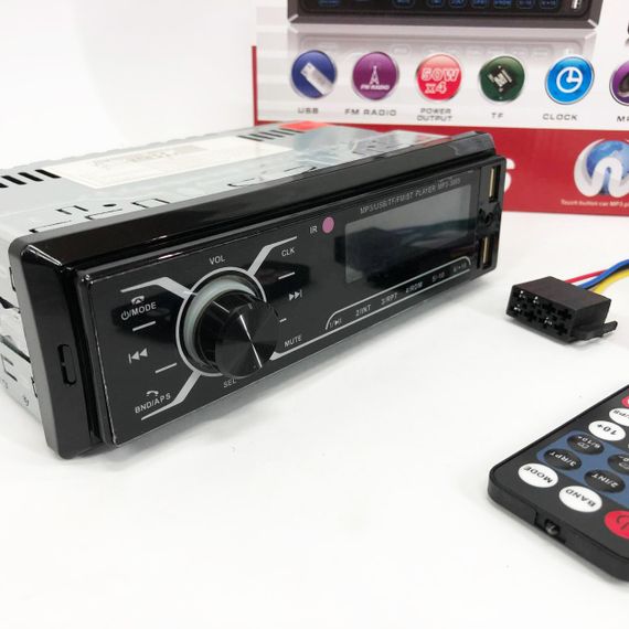 Магнітофони для машин MP3-3885 ISO 1DIN, Автомагнітоли ukc 1 din, Автомагнітола 1 din для автомобіля GC-99 | Зображення 1