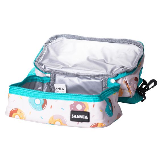 Ланч бег 25×15×15 (см) сумка для їжі в школу термосумка 7 (л) дитяча для ланчу, пікніка Рожевий HP-14-11 | Зображення 2