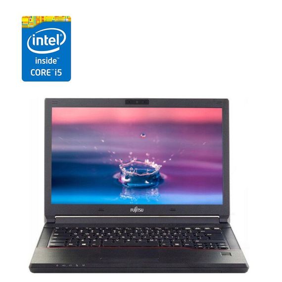 Ноутбук Fujitsu LifeBook E546 / 14" (1920x1080) IPS / Intel Core i5-6200U (2 (4) ядра по 2.3-2.8 GHz) / 8 GB DDR4 / 240 GB SSD / HD Graphics 520 / WebCam б/в