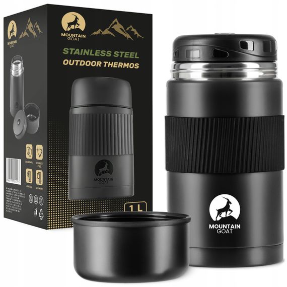 Термос для їжі Mountain Goat 1 л Black (P-5907739315793)