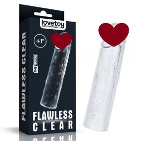 Насадка без вібрації Add 1" Flawless, Clear Sex Aura