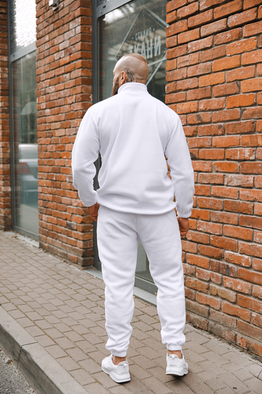 Костюм плюш белый XXXL | Зображення 4