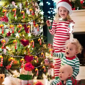 Гірлянда Льодяники 3м від usb 2м Теплий білий