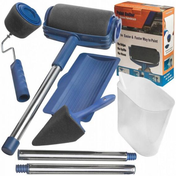 Набір для фарбування стін стелі підлоги валик з резервуаром Paint Roller 5 в 1 PV-39