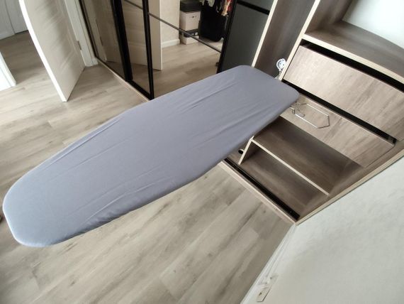 Прасувальна дошка вбудована у шафу, метал Базова 114*34 | Зображення 4