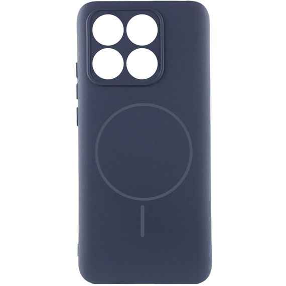 Чехол Silicone Cover Lakshmi Full Camera (AA) with Magnetic Fit для Motorola Edge 70 Темно-синий / Midnight blue