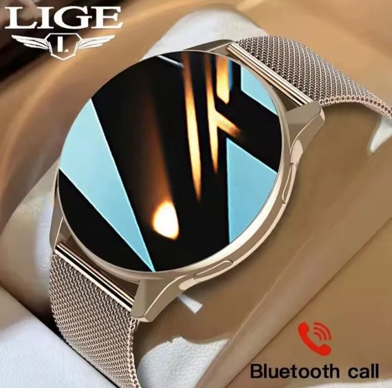 Розумний годинник LIGE з двома ремінцями, Bluetooth-дзвінками, фітнес-трекером та ексклюзивним дизайном