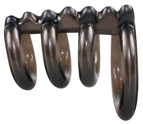 Насадка з кілець КВАРТЕТ Sex Aura | Зображення 1