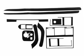 Накладки на Панель Приборов Черный для Mercedes G сlass W463 1990-2018 гг