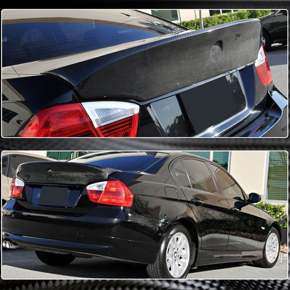 Спойлер CSL-Style (для E90 2005-2008, Карбон) для BMW 3 серія E-90/91/92/93 рр | Зображення 4