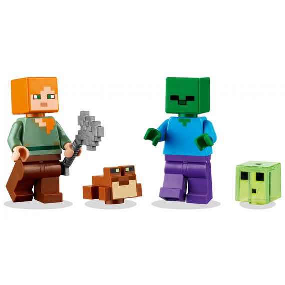 Конструктор LEGO Minecraft Пригоди на болоті 65 деталей (21240) | Зображення 2